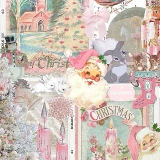 Preppy Santa wallpaper