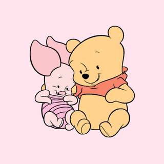 Winnie The Pooh and Piglet wallpaper
