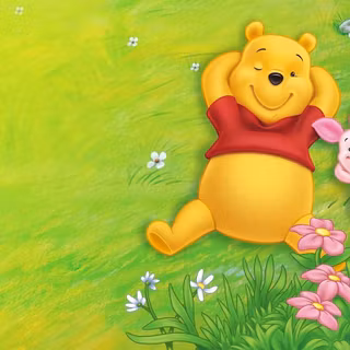 Winnie The Pooh and Piglet wallpaper