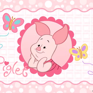 Winnie The Pooh and Piglet wallpaper