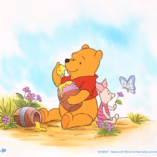 Winnie The Pooh and Piglet wallpaper