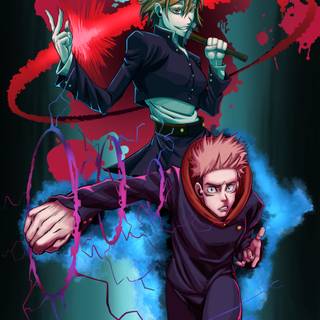 Black Flash JJK wallpaper