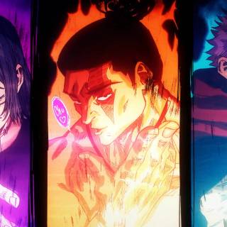 Black Flash JJK wallpaper