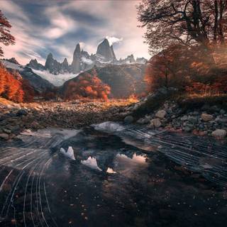 Autumn Patagonia wallpaper