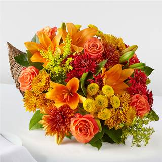 Autumn birthday flowers wallpaper