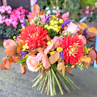 Autumn birthday flowers wallpaper