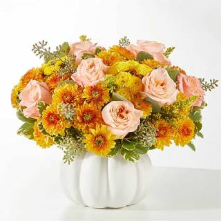 Autumn birthday flowers wallpaper