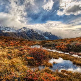 Autumn Patagonia wallpaper