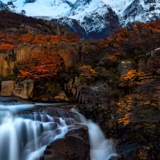 Autumn Patagonia wallpaper