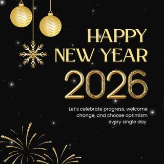 New Year 2026 cards wallpaper