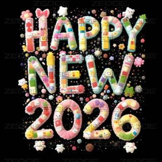 New Year 2026 mobile wallpaper