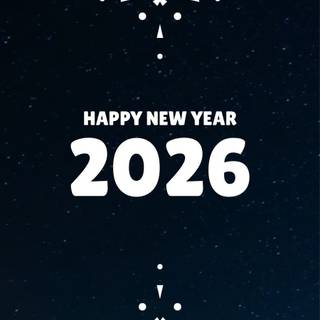 New Year 2026 mobile wallpaper