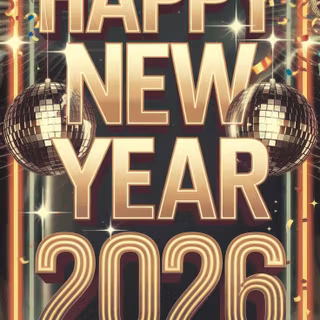 New Year 2026 mobile wallpaper