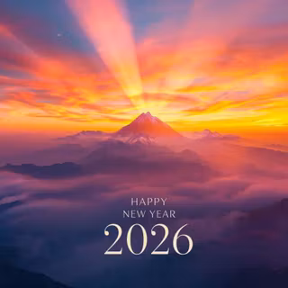 Happy New Year 2026 designs wallpaper
