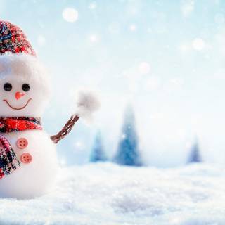 Snow Christmas New Year wallpaper