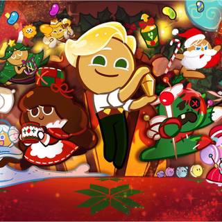 Cookie Run Christmas wallpaper