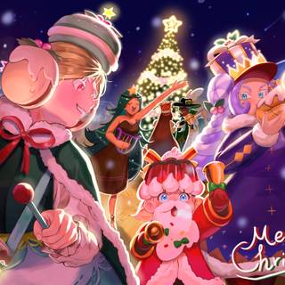 Cookie Run Christmas wallpaper