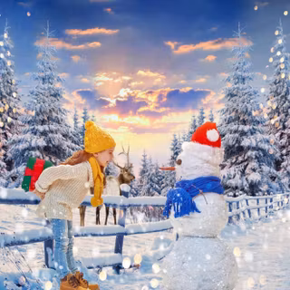 Christmas photography wallpaper