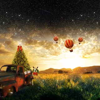 Christmas photography wallpaper