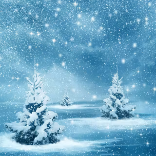 Christmas lake wallpaper