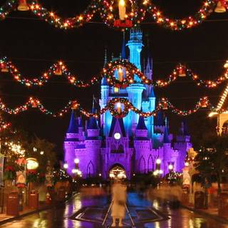 Christmas Disney desktop wallpaper