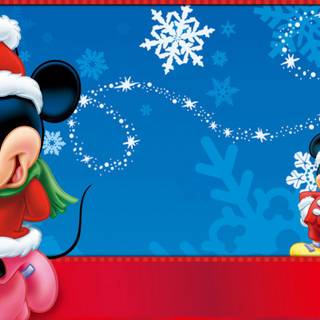 Christmas Disney desktop wallpaper
