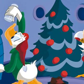 Christmas Disney desktop wallpaper