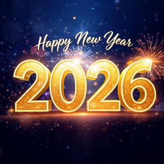 New Year 2026 cards wallpaper