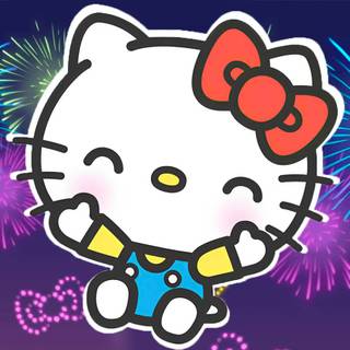 Happy New Year 2026 Hello Kitty wallpaper