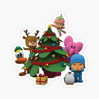 Pocoyo Christmas wallpaper