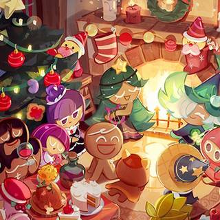 Cookie Run Christmas wallpaper