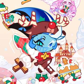 Cookie Run Christmas wallpaper