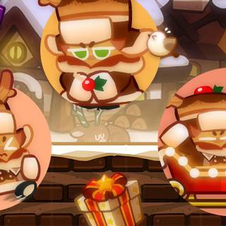Cookie Run Christmas wallpaper