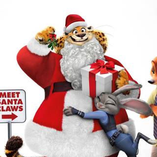 Zootopia Christmas wallpaper