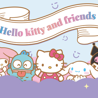 Valentines Hello Kitty and Friends wallpaper