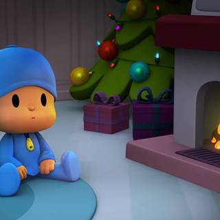 Pocoyo Christmas wallpaper