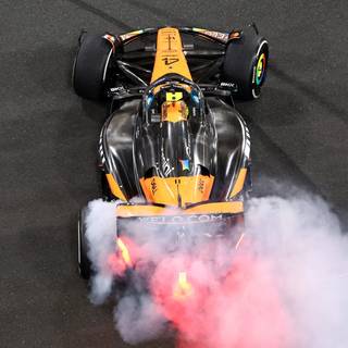 Lando Norris Abu Dhabi 2025 wallpaper