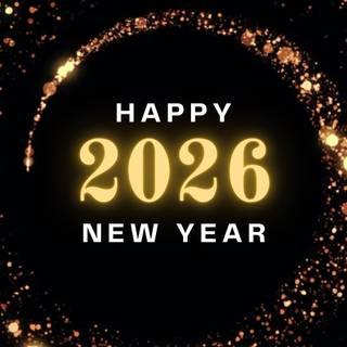 New Year 2026 mobile wallpaper