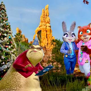 Zootopia Christmas wallpaper