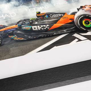 Lando Norris Abu Dhabi 2025 wallpaper