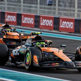 Lando Norris Abu Dhabi 2025 wallpaper