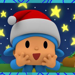 Pocoyo Christmas wallpaper