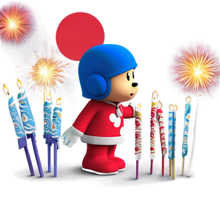 Pocoyo Christmas wallpaper
