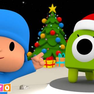 Pocoyo Christmas wallpaper