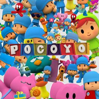Pocoyo phone wallpaper