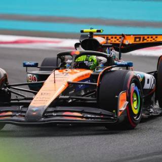 Lando Norris Abu Dhabi 2025 wallpaper
