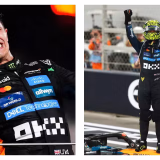 Lando Norris Abu Dhabi 2025 wallpaper