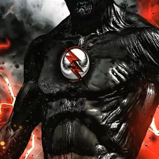 Comic Black Flash wallpaper