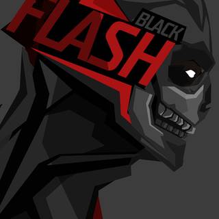 Comic Black Flash wallpaper