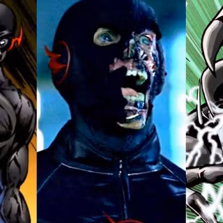 Comic Black Flash wallpaper